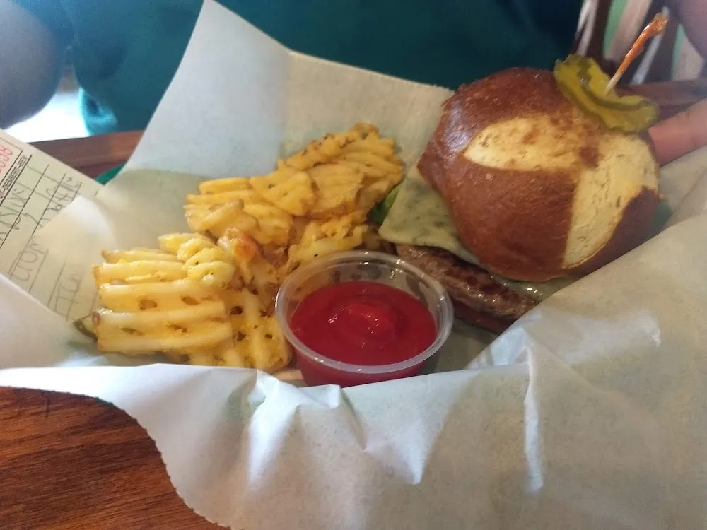Blue Cheeseburger